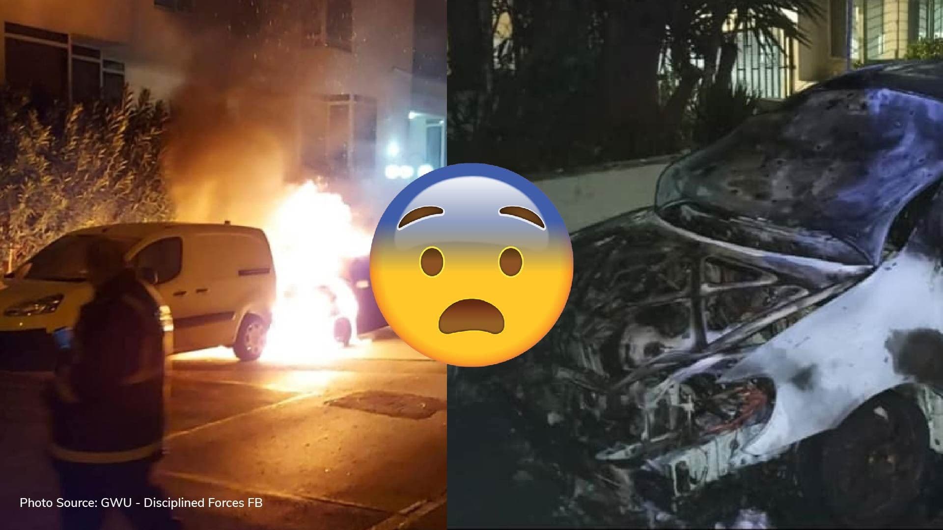 Corradino correctional officer’s car set on fire