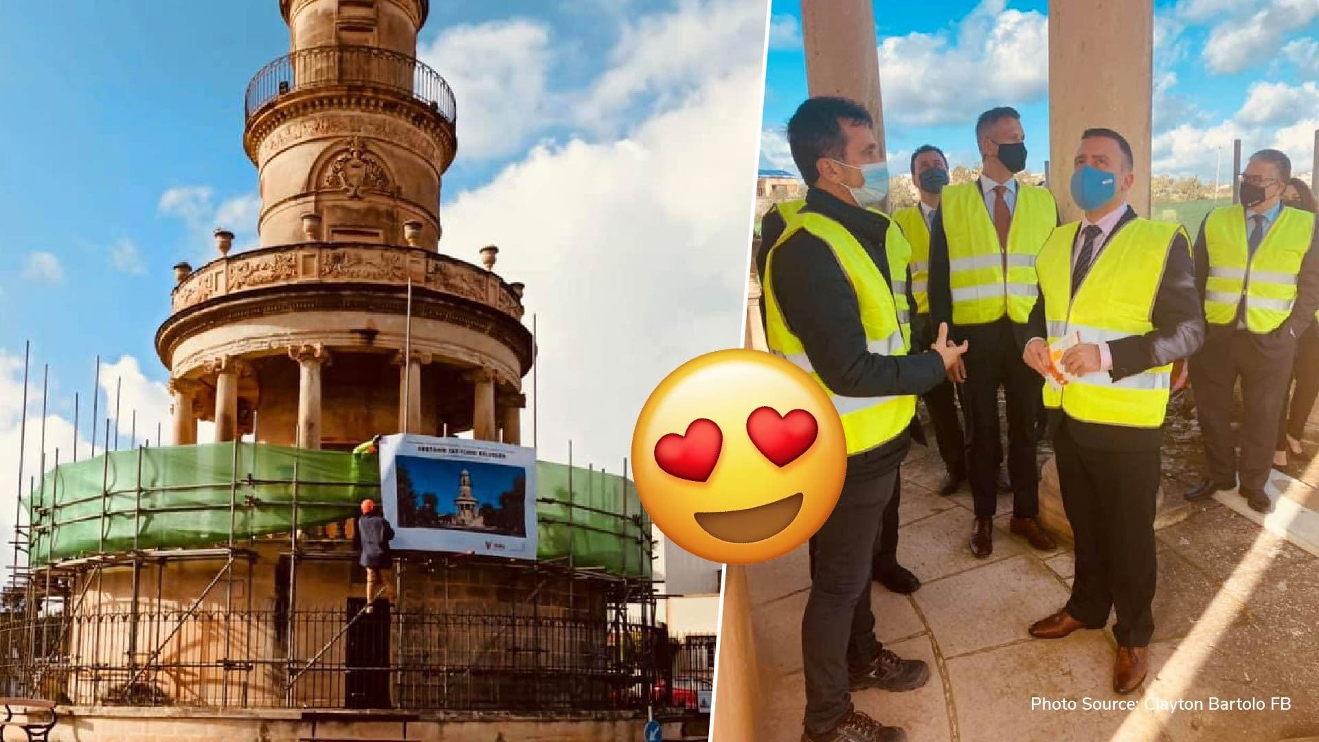 This iconic Lija tower is getting the restoration it deserves