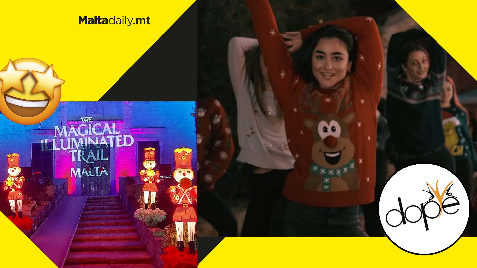 WATCH: Dope Dance Company light up the Illuminated Trail with stunning flashmob