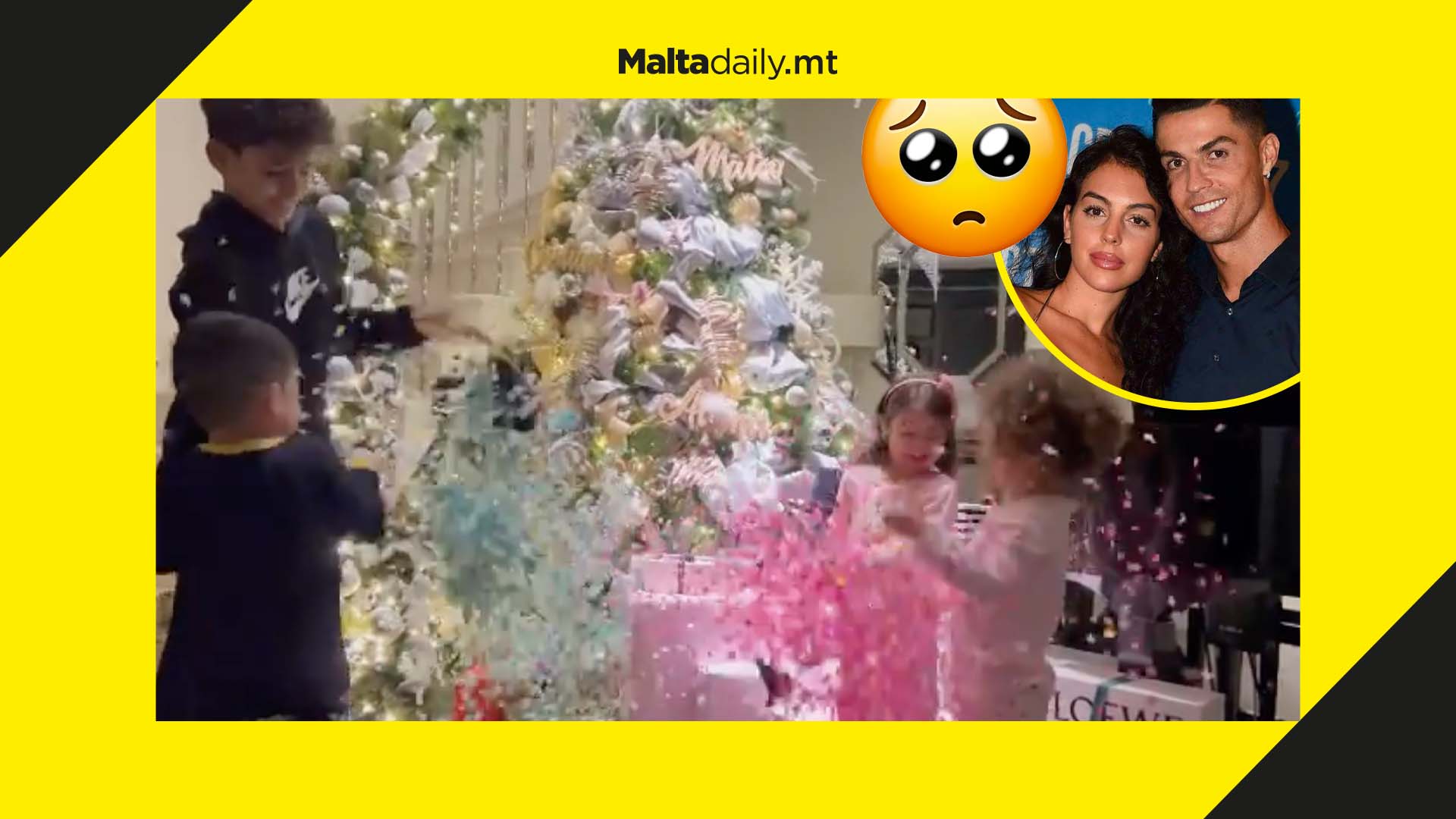 This gender reveal video posted by Ronaldo is the most wholesome thing you’ll see today