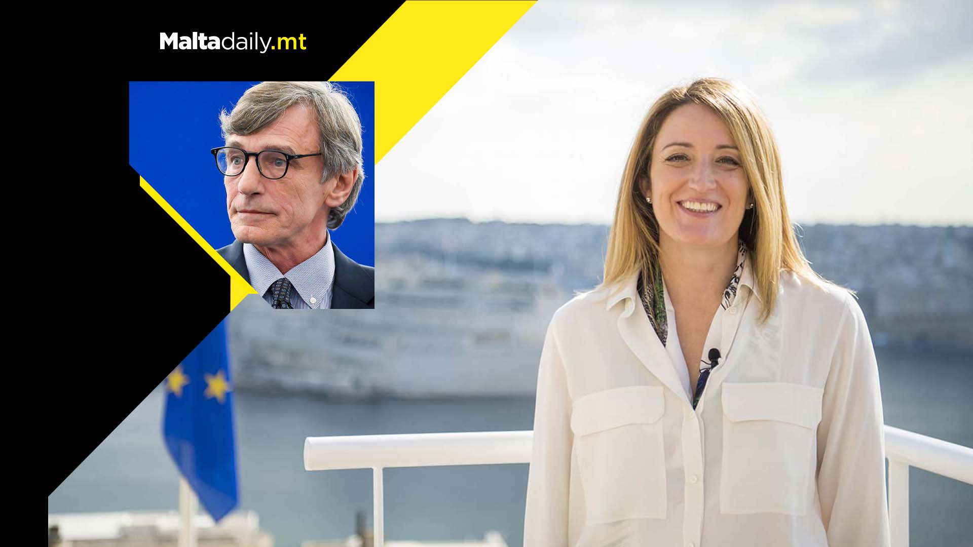 Metsola one step closer due to President Sassoli not running for re-election