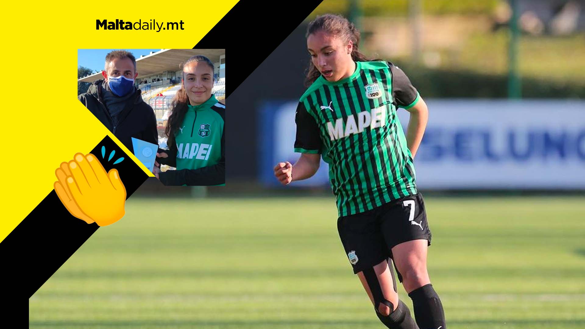 More awards for Haley Bugeja as she is named best player in Serie A