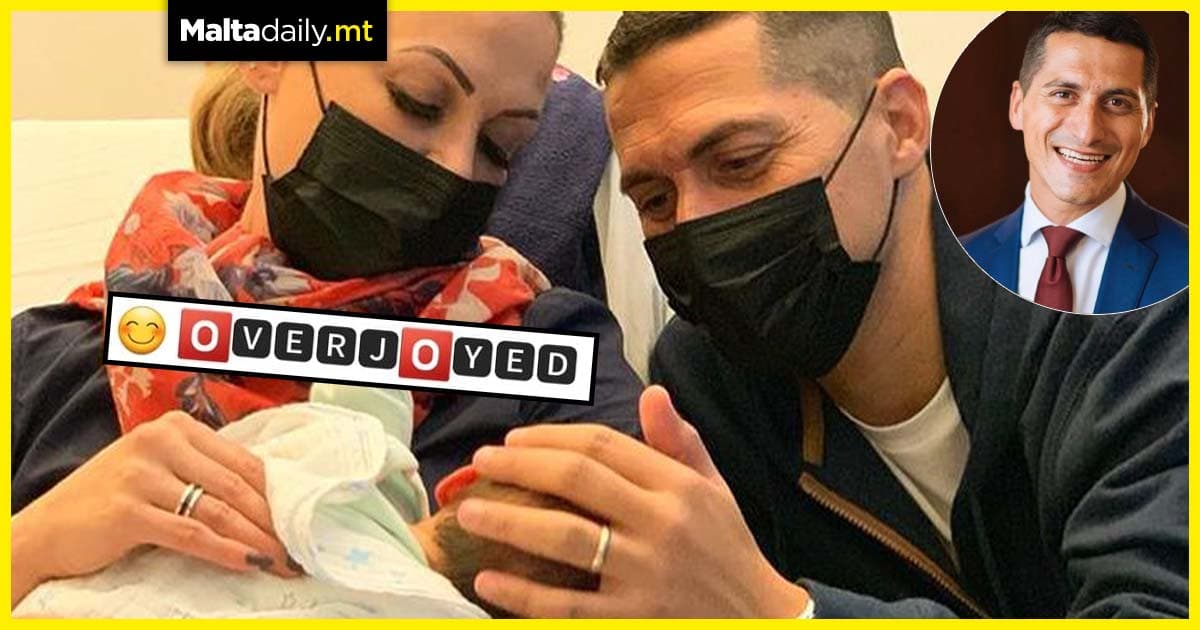 WATCH: Keith Demicoli becomes an uncle to baby Luigi Antonio