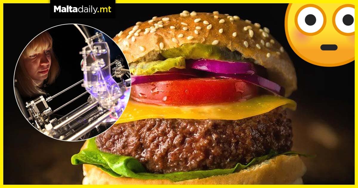 You could soon be eating 3D printed burgers
