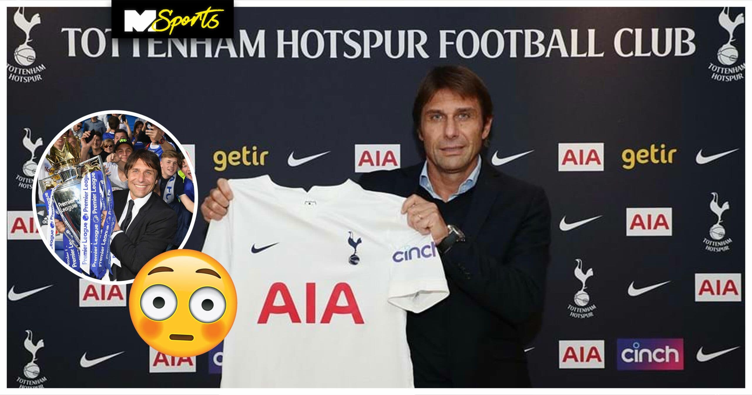 Antonio Conte officially joins Tottenham Hotspurs