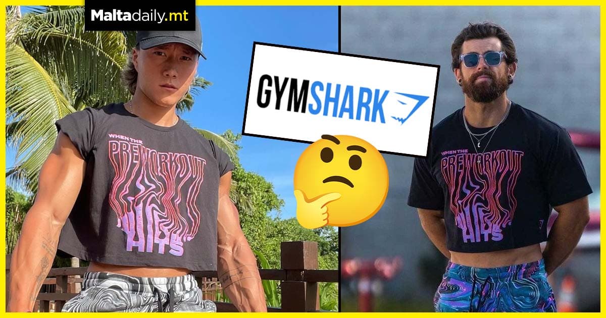 The new Gymshark male crop tops causing an online stir