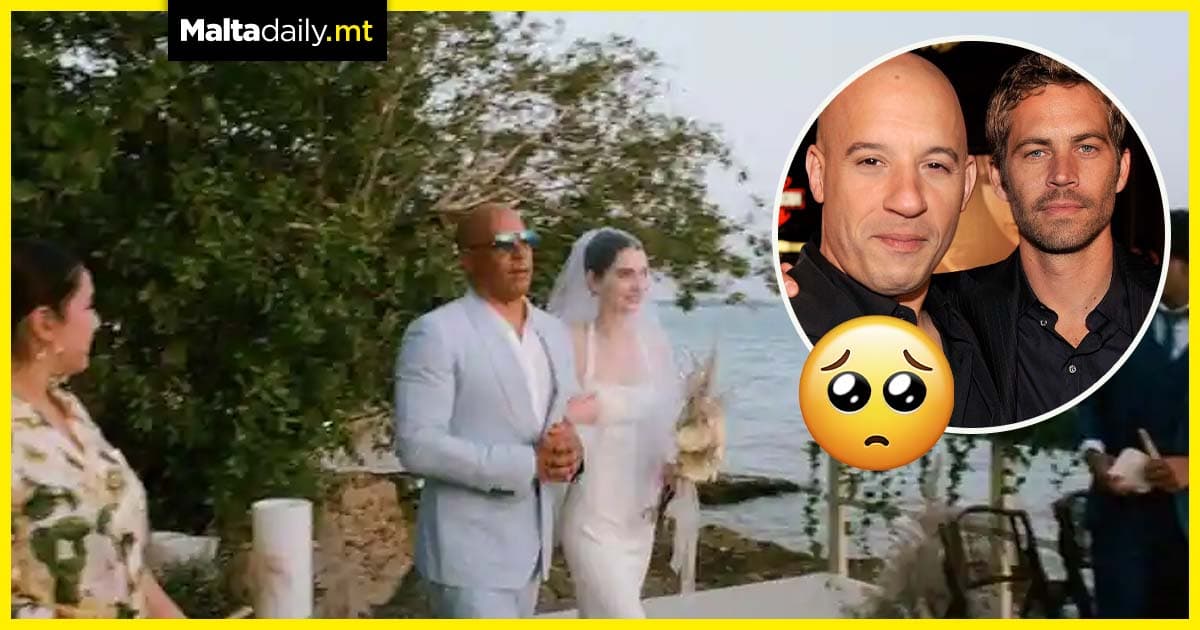 Vin Diesel walked late Paul Walker’s daughter down the aisle