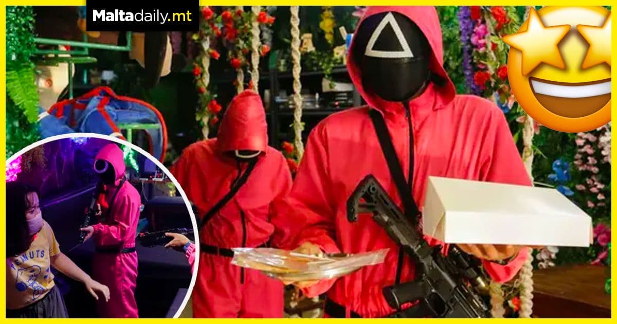 This Squid Game inspired cafe creates real challenges for customers