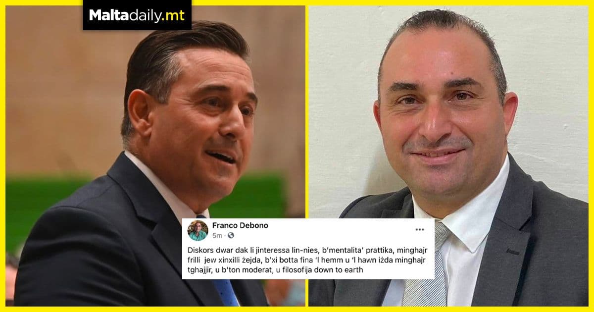 Could Franco Debono be hinting a return to the Nationalist Party?