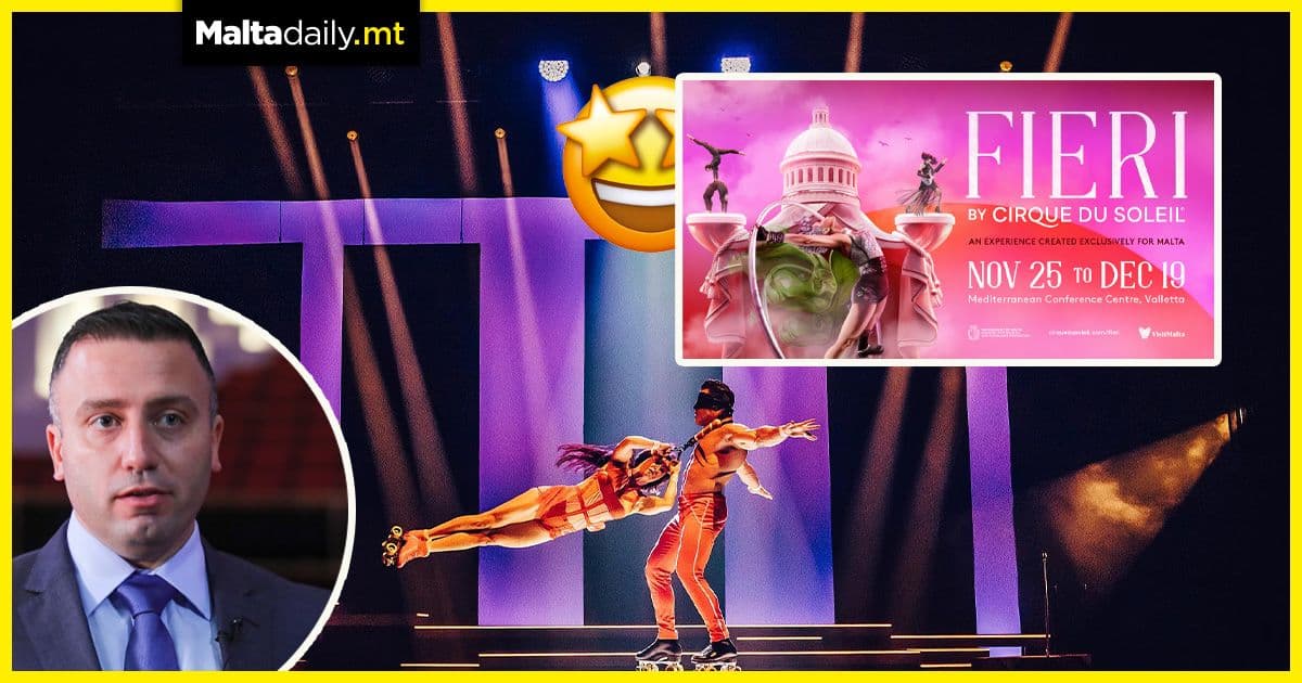 Cirque du Soleil officially returning to Malta post pandemic