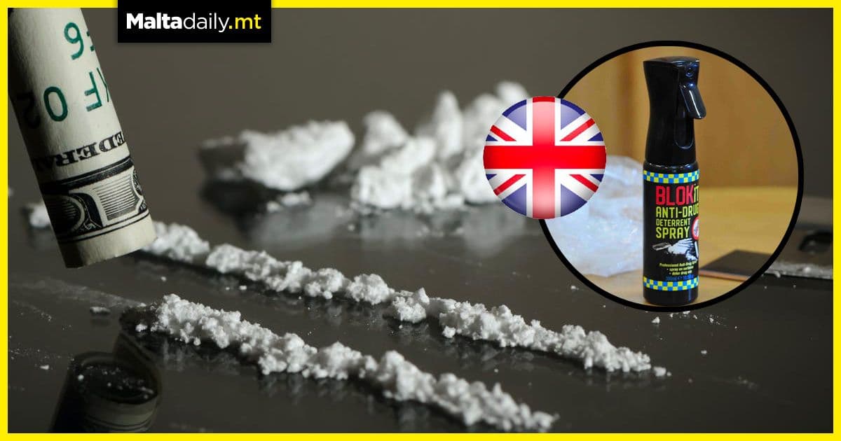 Anti-cocaine spray being used on toilets in pubs in UK