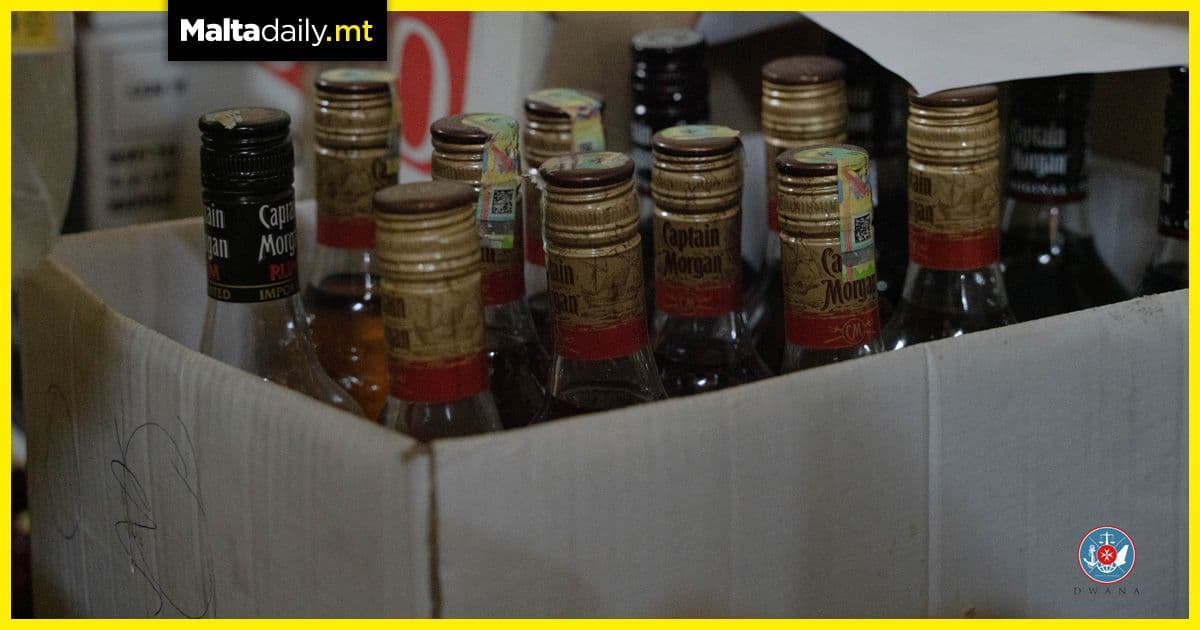 Customs has seized 39,578 bottles of wine in 2021