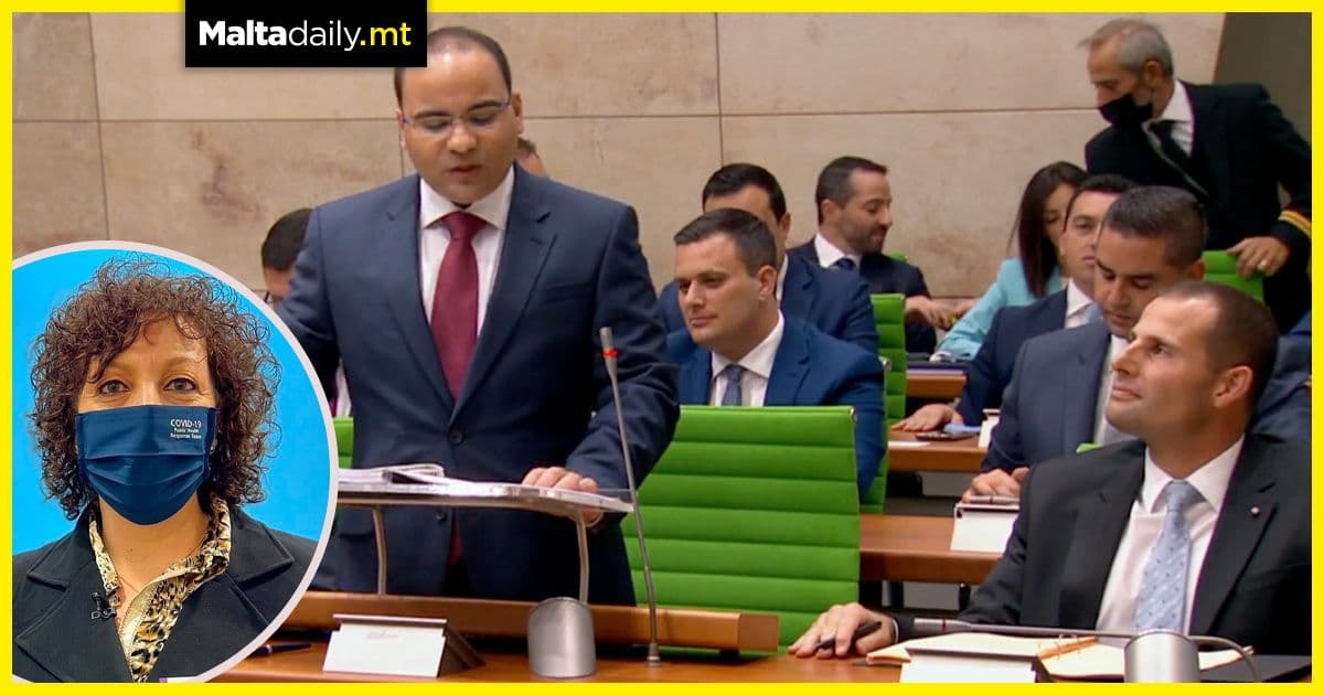 Charmaine Gauci asked about maskless politicians during Budget