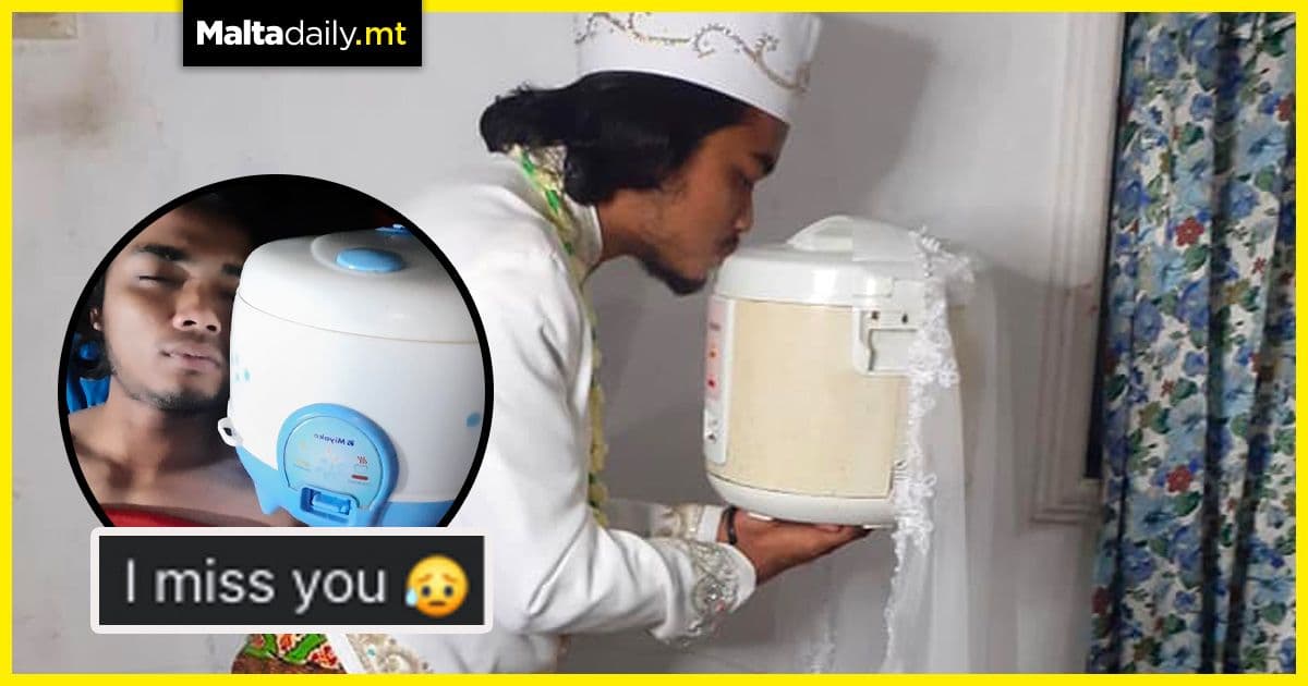 Man marries rice cooker and divorces it 4 days later