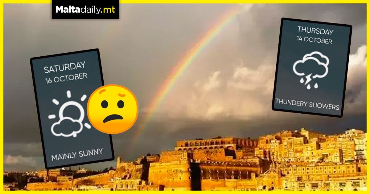 A week of weird weather patterns ahead for Malta