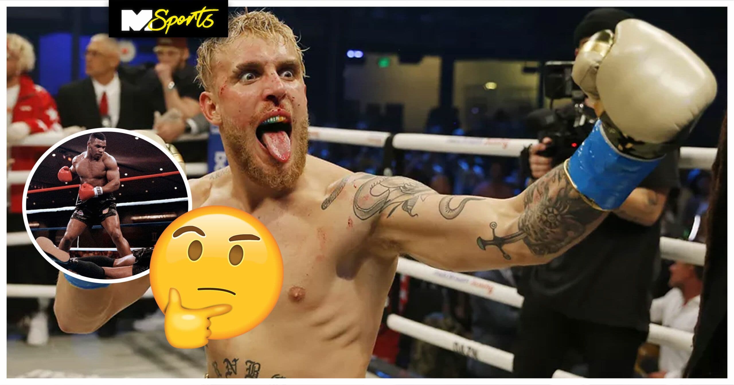 Jake Paul says he’s this generation’s Mike Tyson and Muhammed Ali