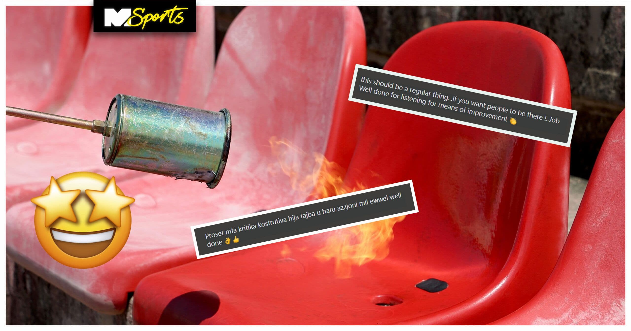 MFA listen to fans and clean seats ahead of new season