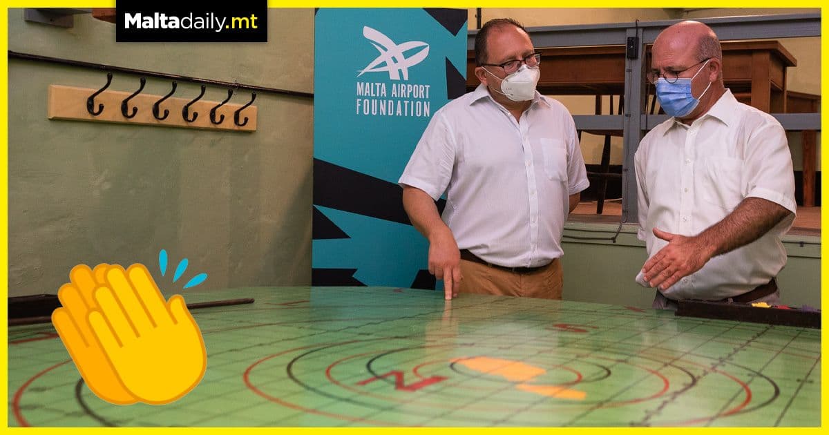 Newly restored Combined Operations Room inaugurated by Malta Airport Foundation