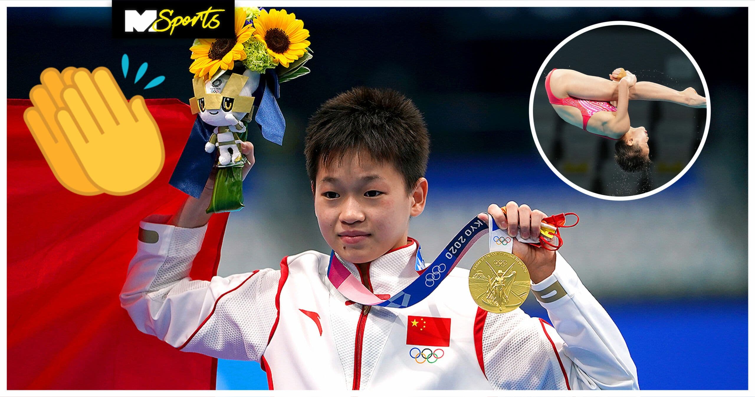 14-year old Olympic gold medallist rejects offer of house and money