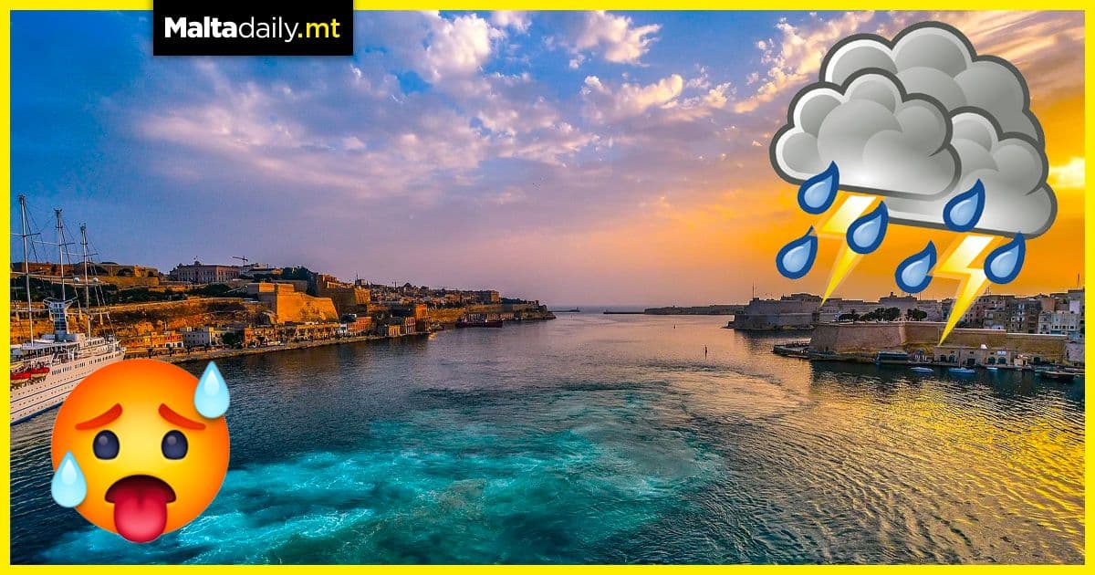 A dry autumn with initial storms expected for Malta