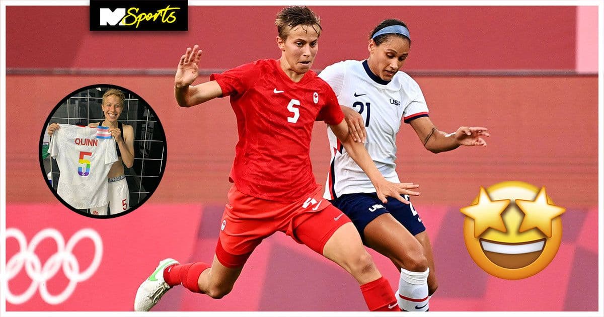 Footballer becomes first ever transgender and non-binary person to win Olympic medal