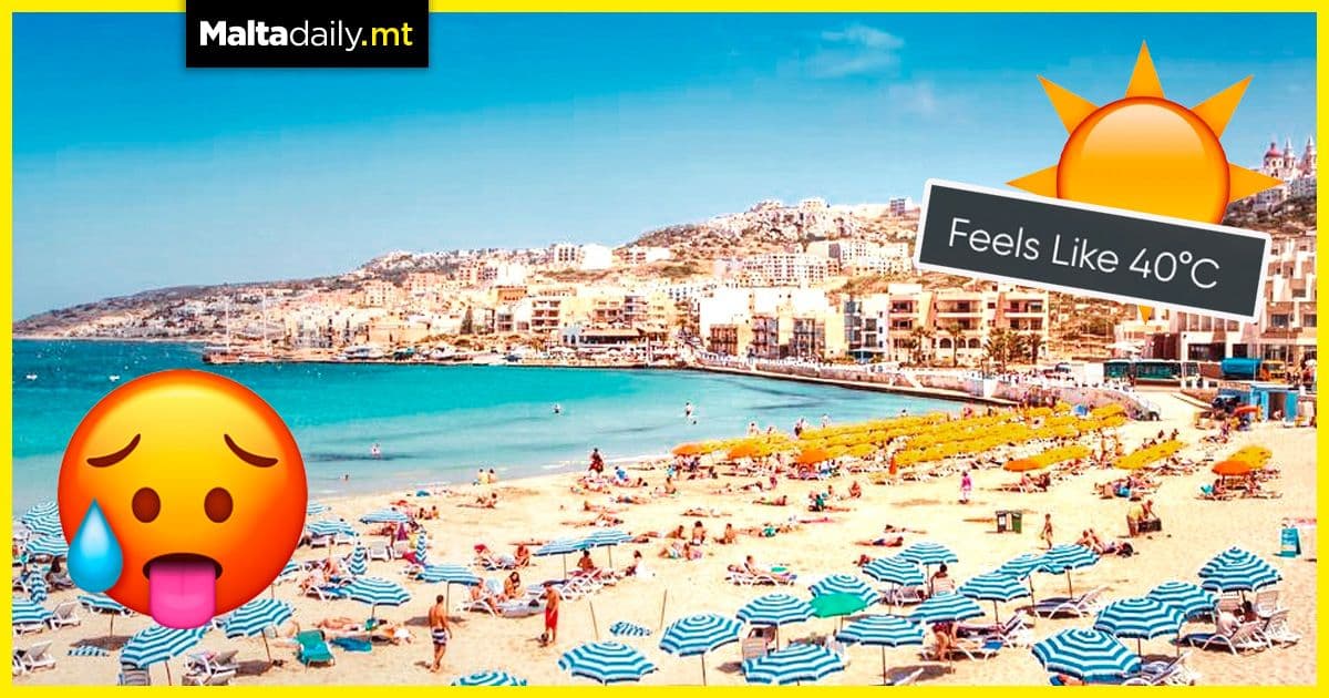 A scorching start for first week of August in Malta