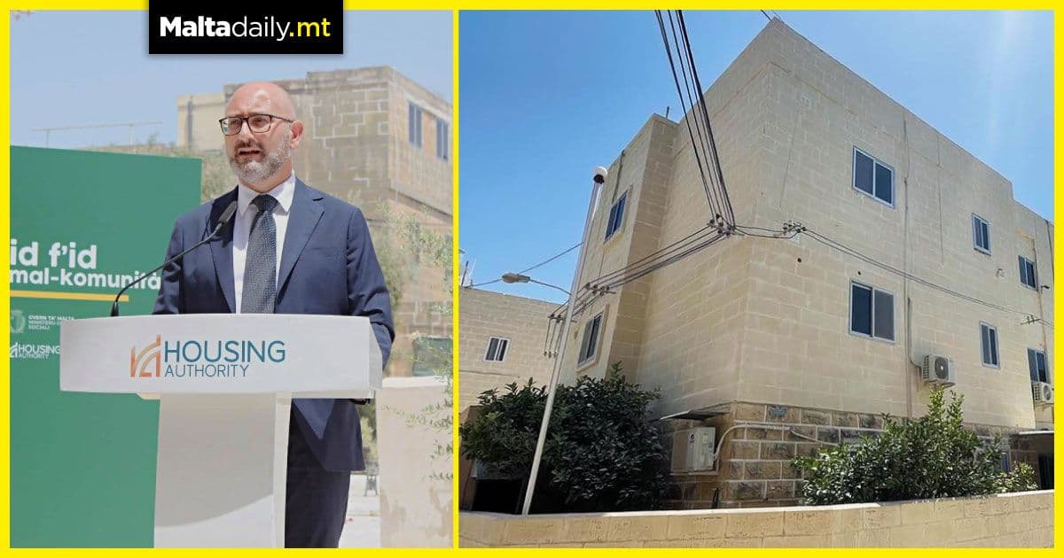 54% of Malta’s social housing blocks improved since 2017