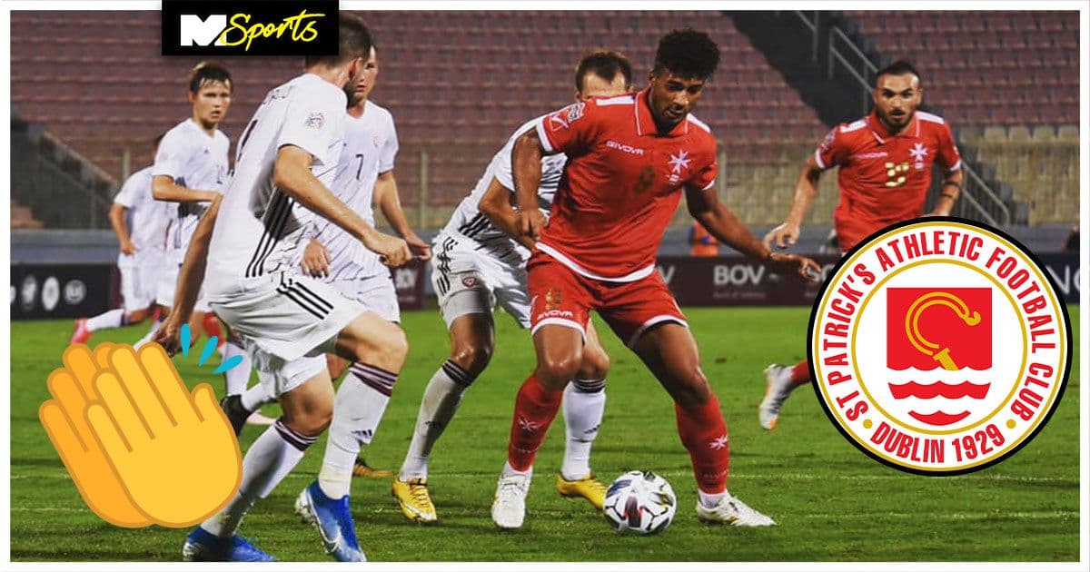 Local Maltese Player Kyrian Nwoko joins Irish club St. Patrick’s Athletic F.C.