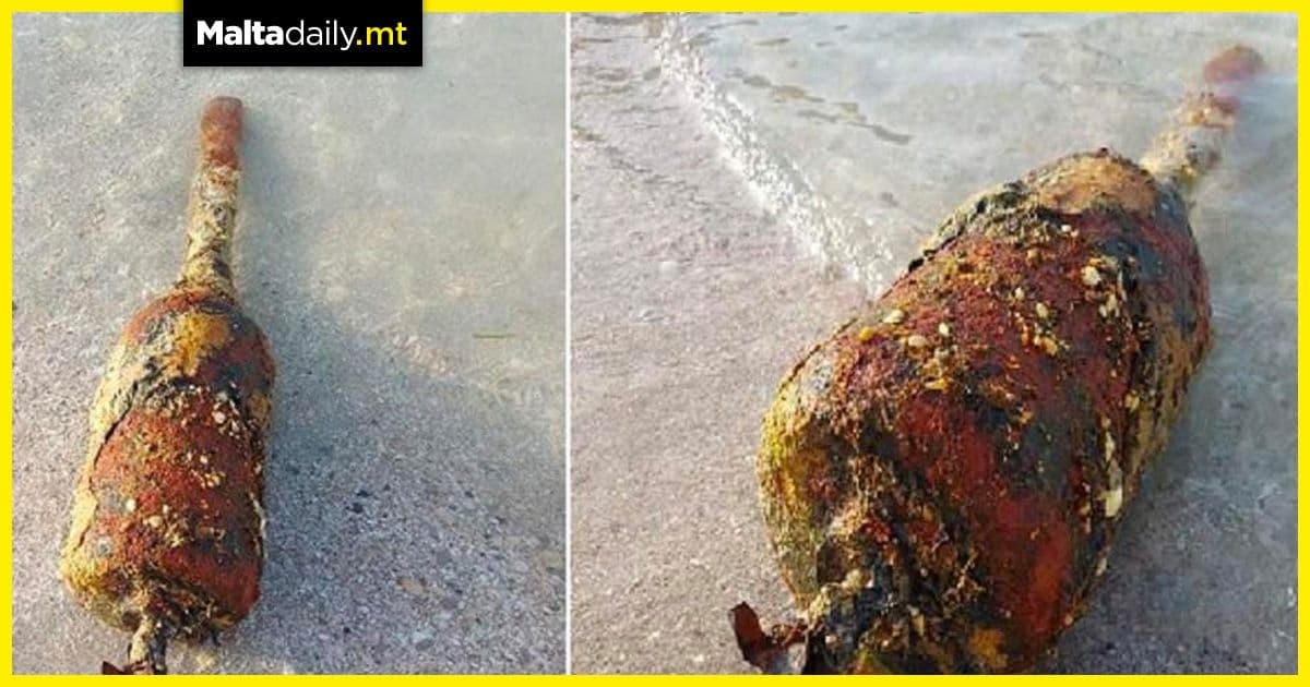 Unexploded Marsaxlokk device identified as anti-submarine mortar