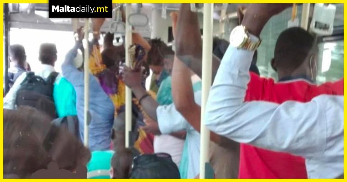 Lack of social distancing in packed Tal-Linja buses raises concerns