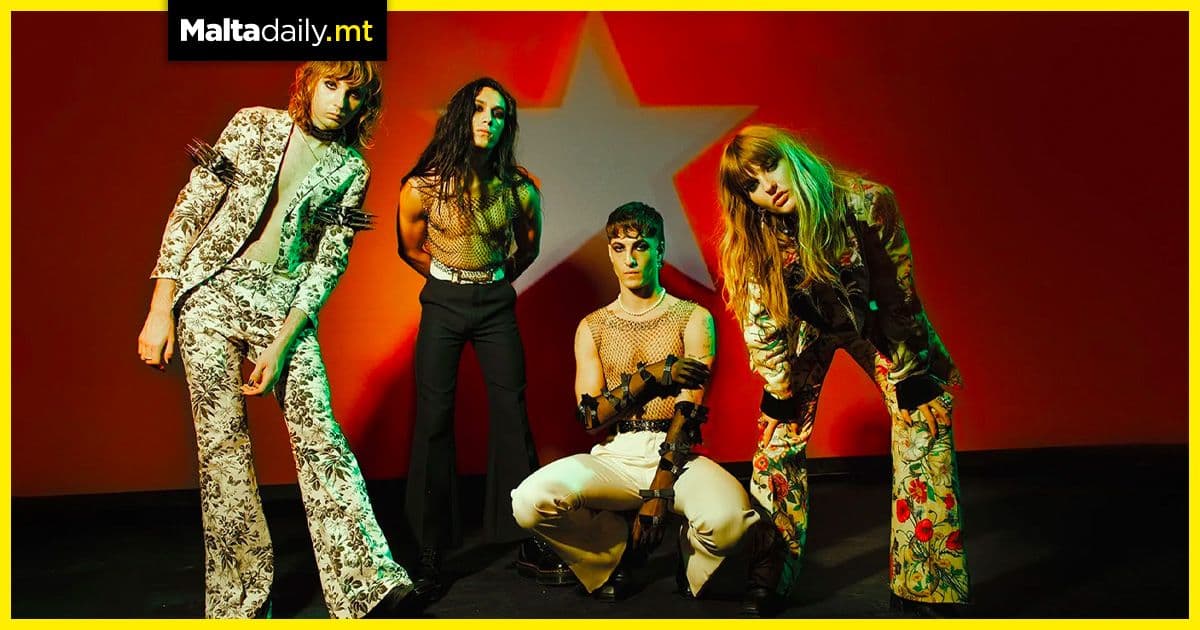 Maneskin’s ‘I Wanna Be Your Slave’ music video hits the internet