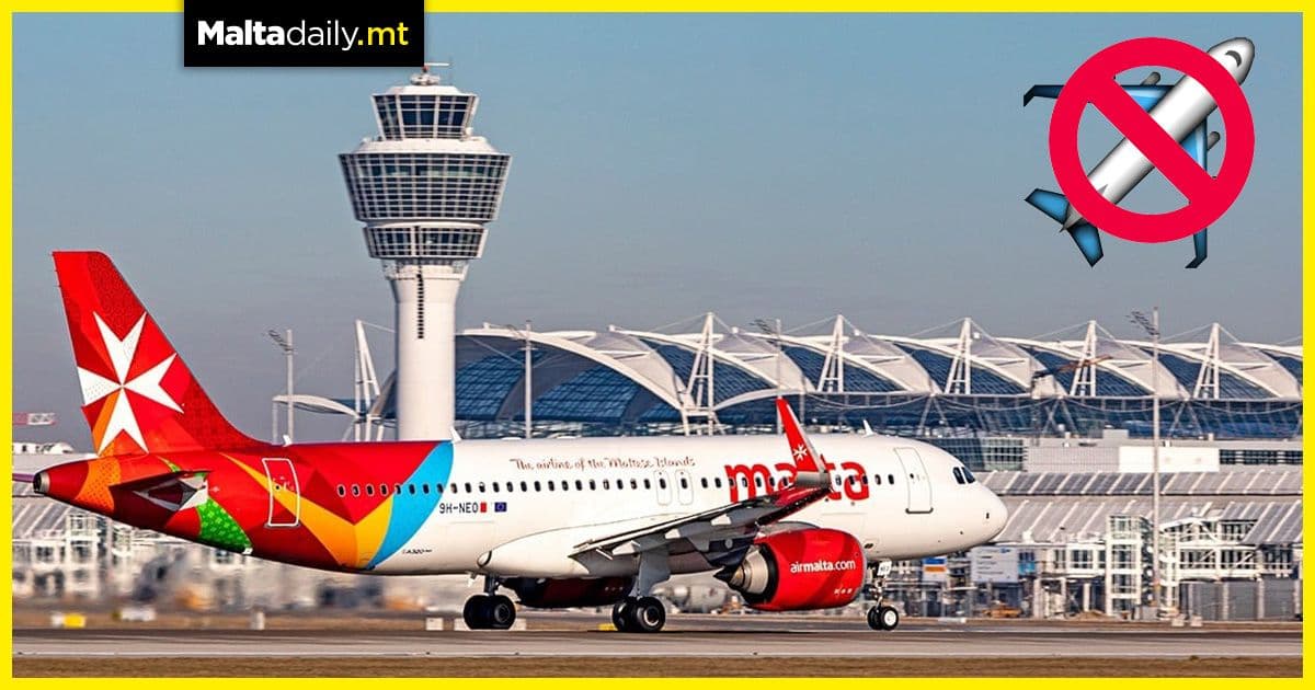 AirMalta reports 6000 flight bookings cancelled in single week