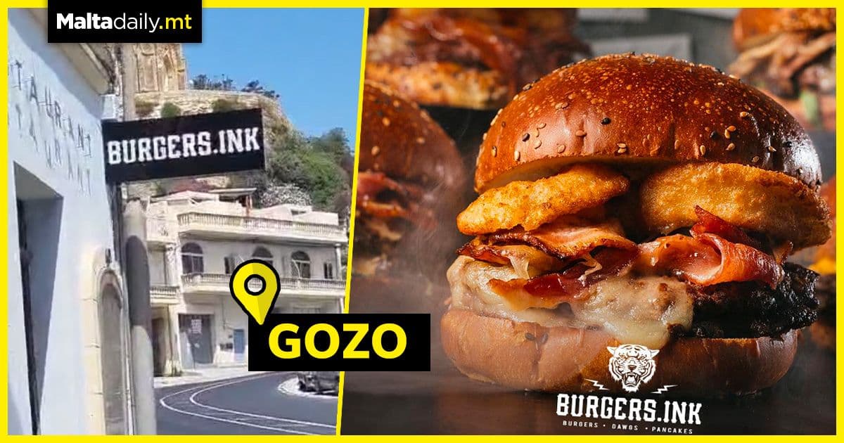 Burgers Ink setting foot in Gozo