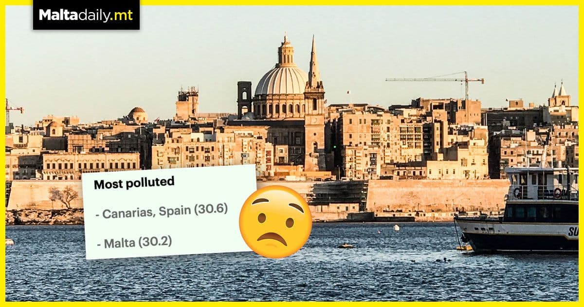 Malta places second in list of most polluted coastal regions in Europe