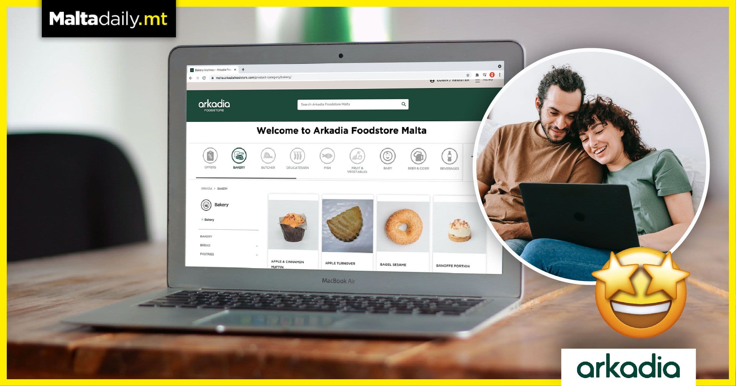 Online shopping has never been so easy with Arkadia Foodstore’s online store