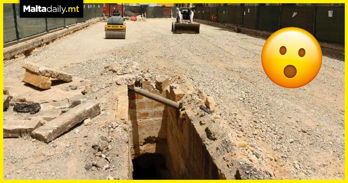WWII war shelter discovered in Sliema Annunciation Square