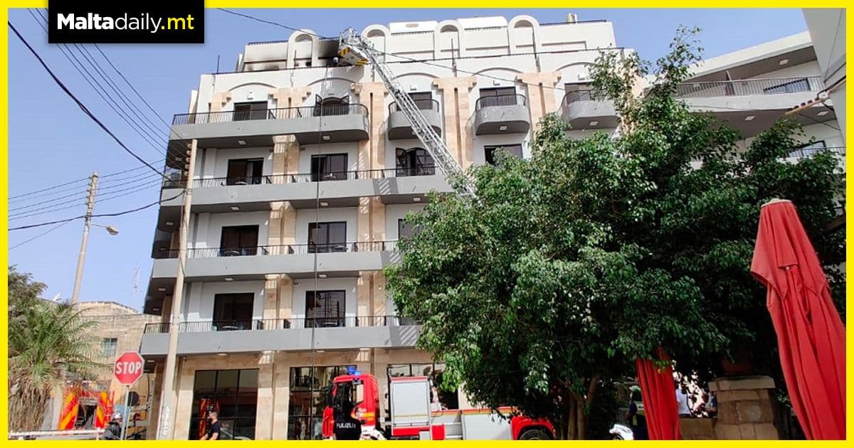 Fires break out in San Pawl il-Bahar hotel