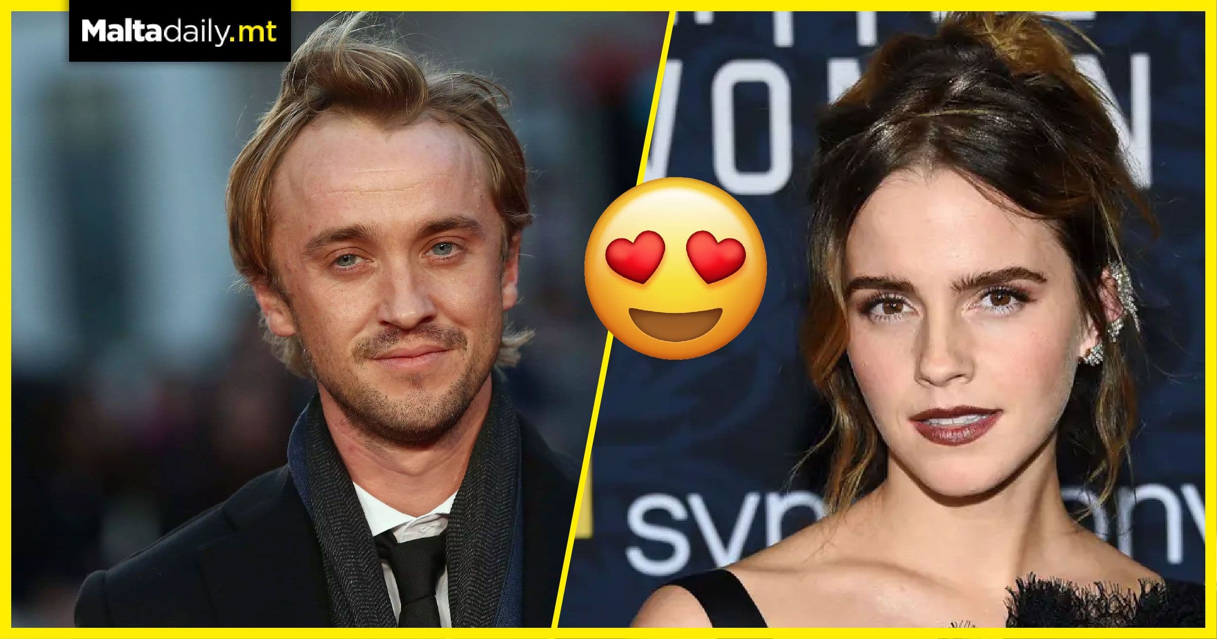 Harry potter star Tom Felton addresses Emma Watson romance rumours