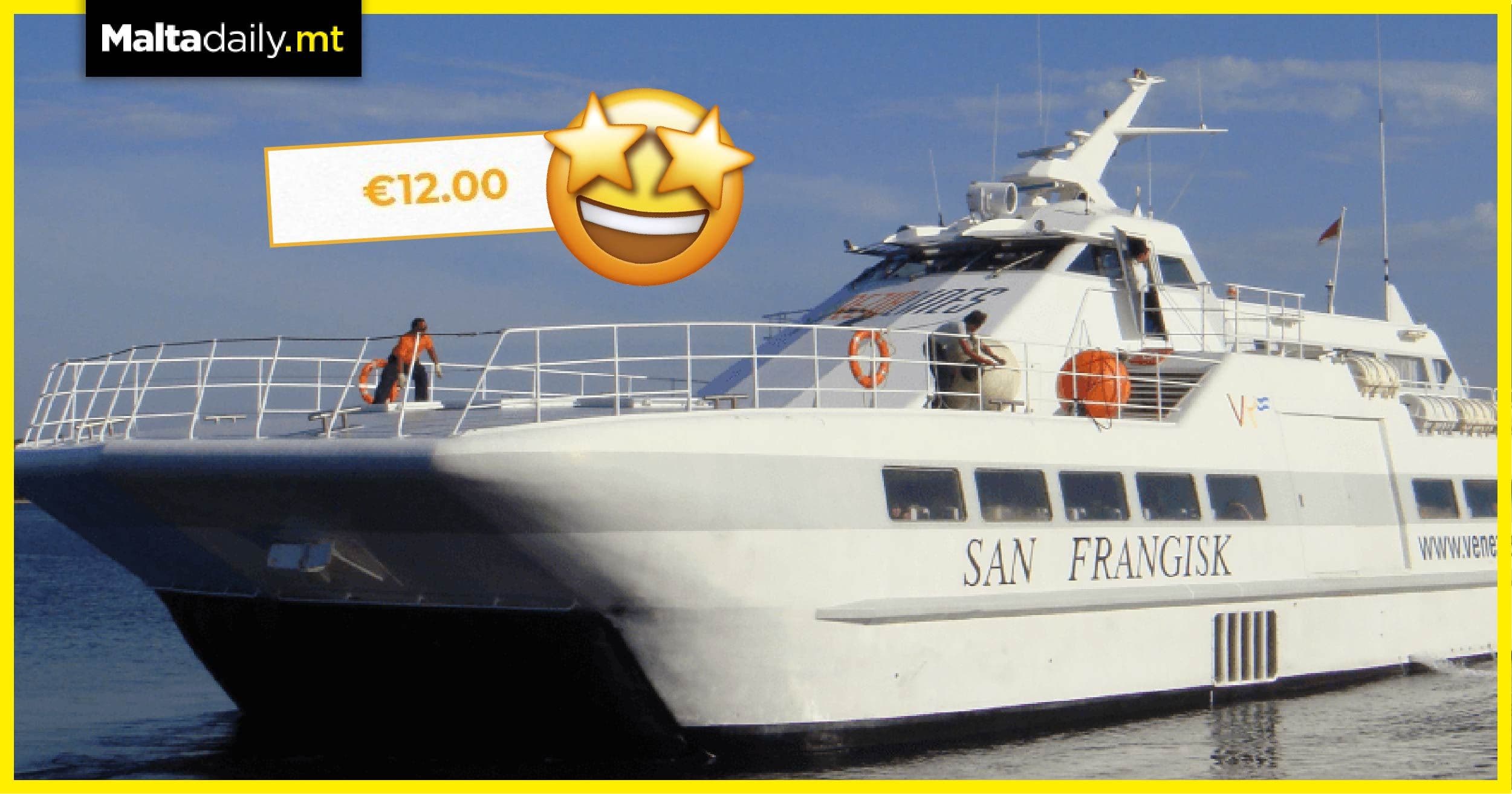 Virtu Ferries’ high-speed ferry service from Malta to Gozo is coming on 1st June!