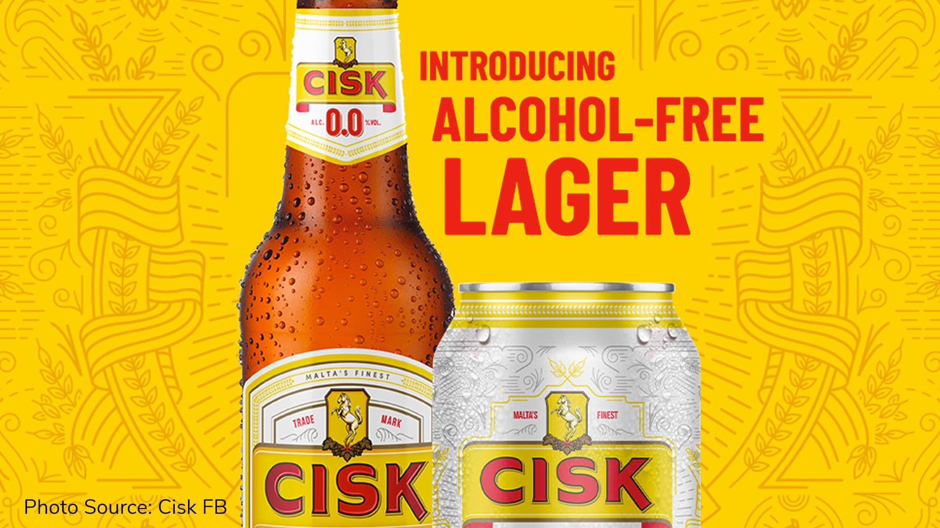 Cisk introduces alcohol free lager