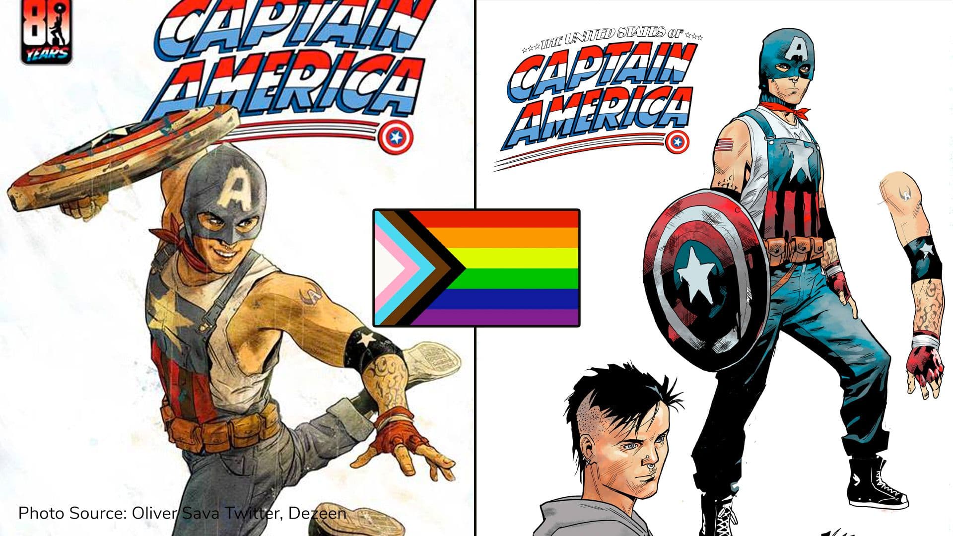 LGBTIQ+ Captain America revealed by Marvel