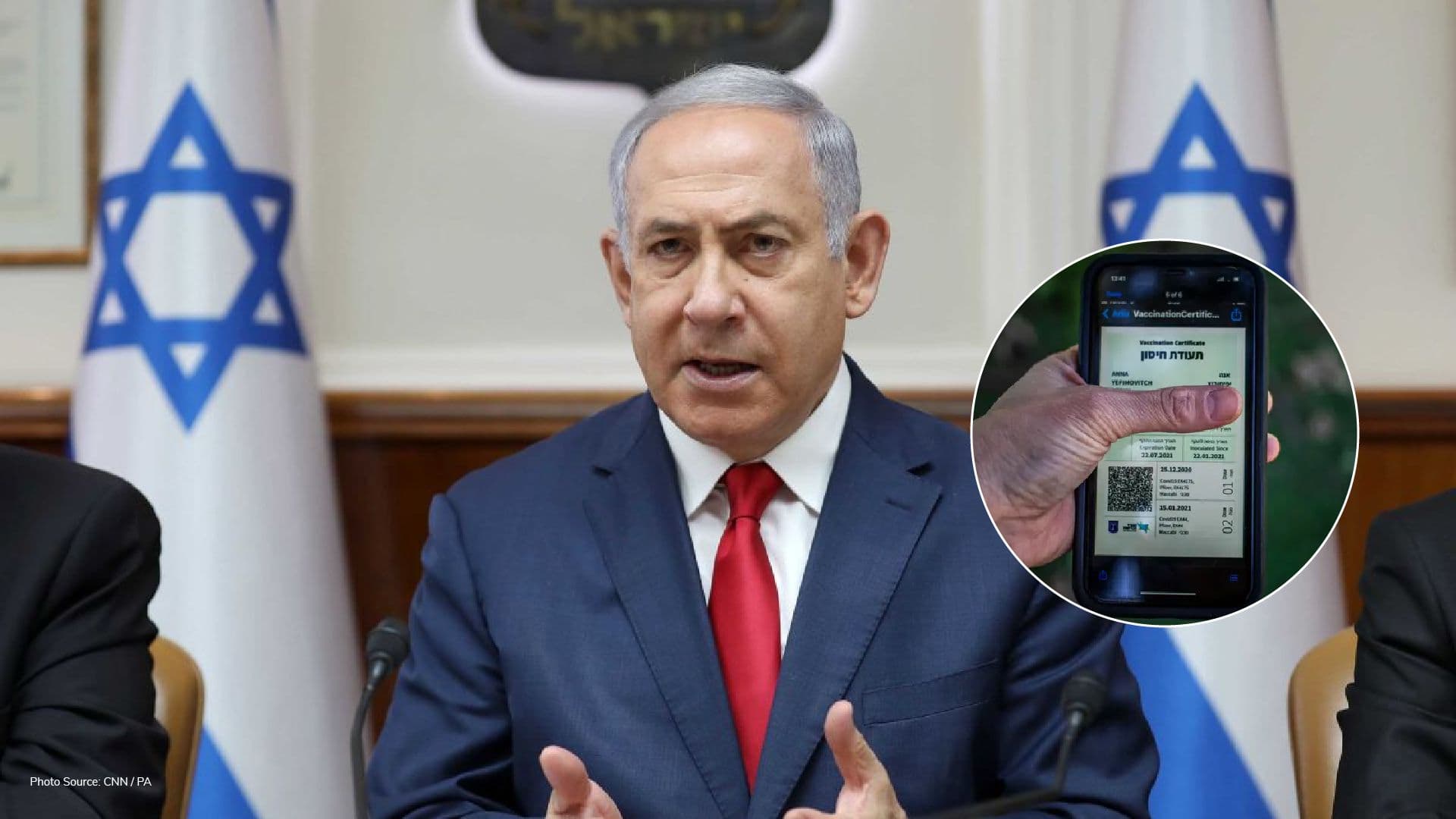 Israel is the first country to approve COVID-19 vaccine passports