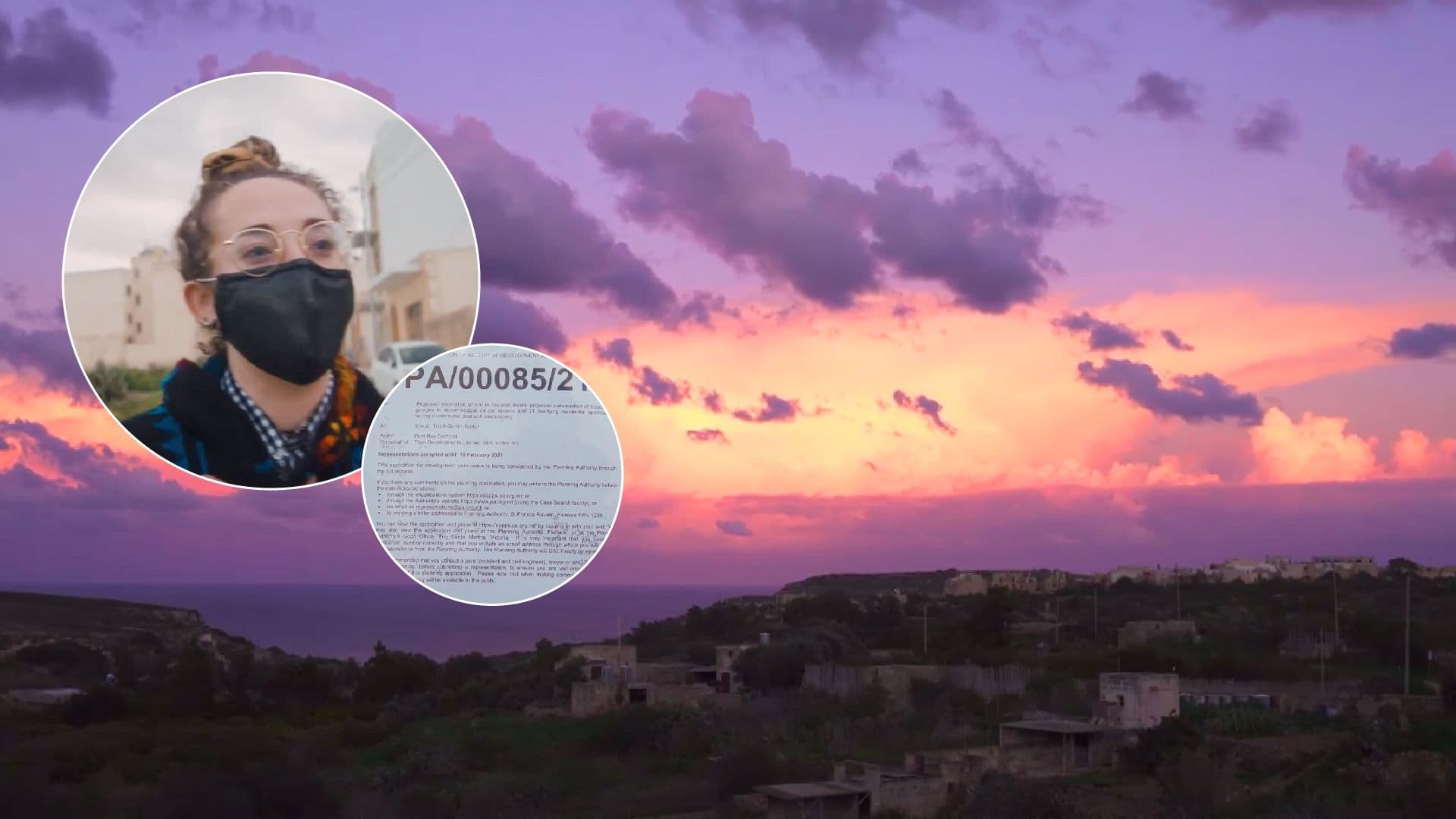 “Gozo is next”: Gozitan-American filmmaker protests Gozo construction works
