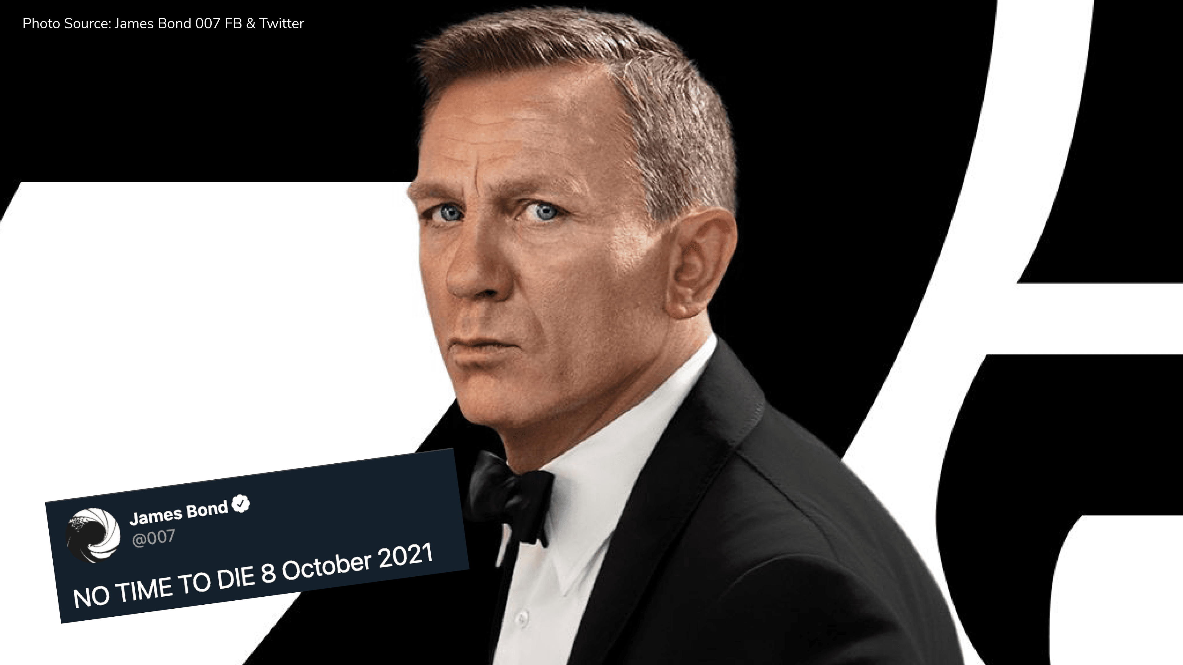 James Bond – No Time To Die movie delayed again due to COVID-19