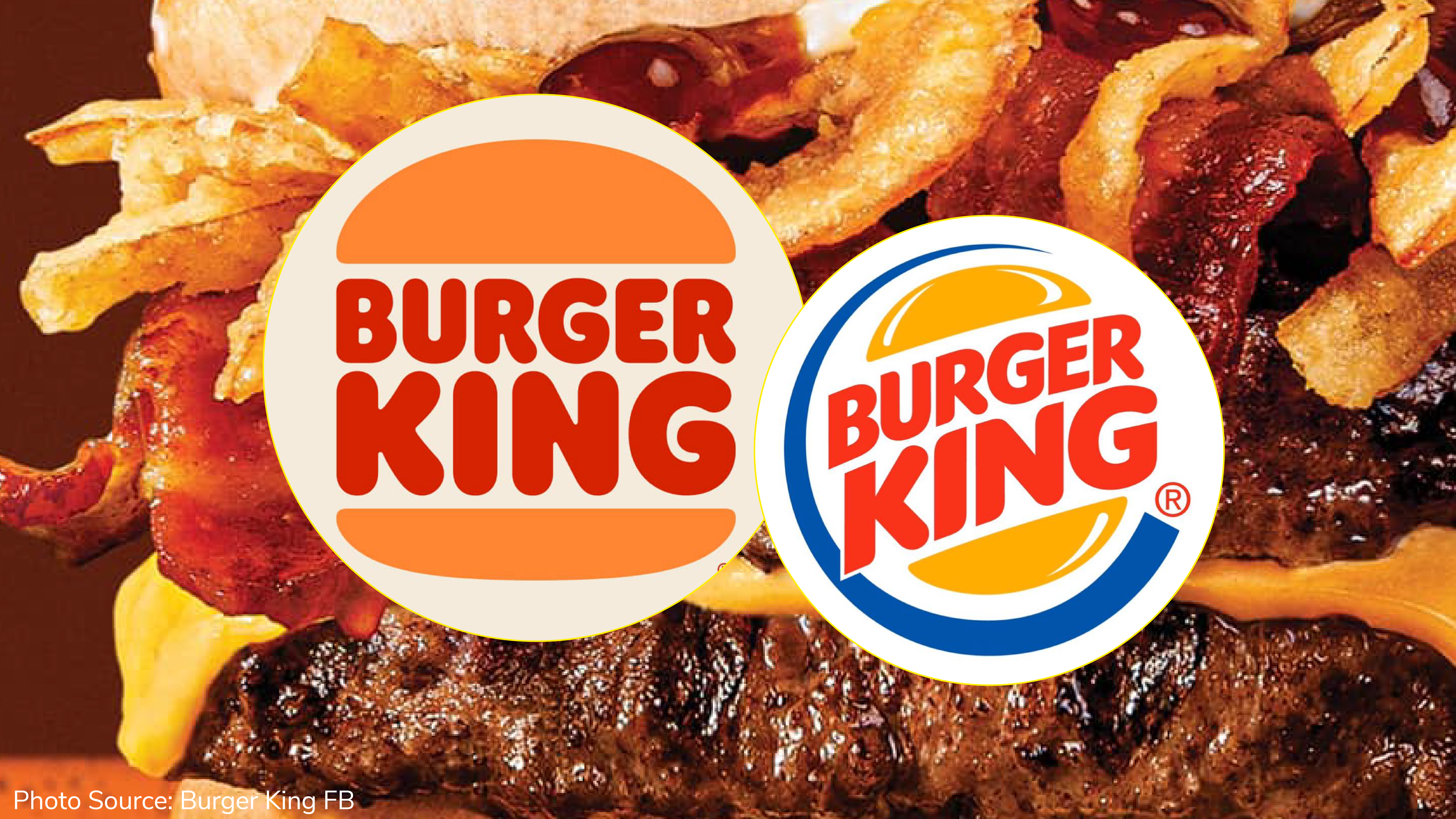 Burger King has a new logo! They’ve rebranded for the first time in 20 years