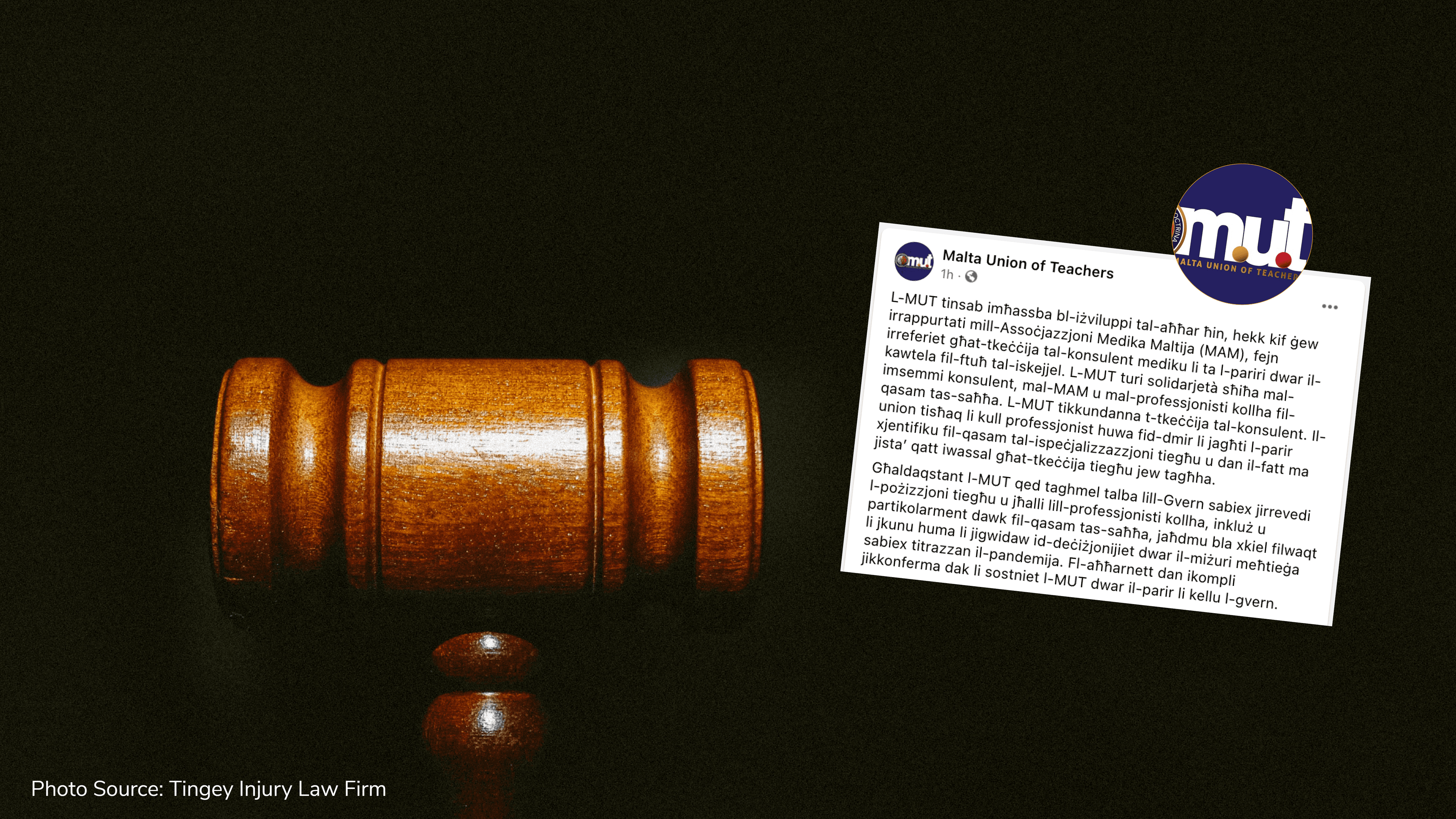 MUT and MAM condemn government for firing Health Consultant who expressed concern about reopening of schools