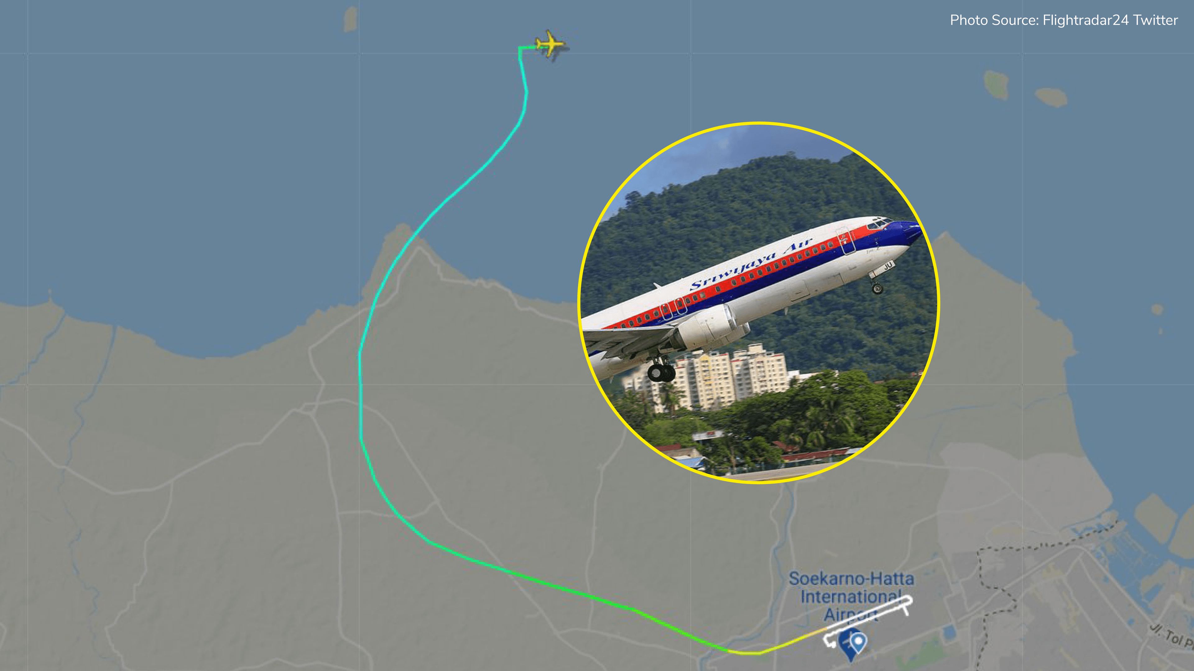 Indonesian passenger plane missing 4 minutes after take off from Jakarta