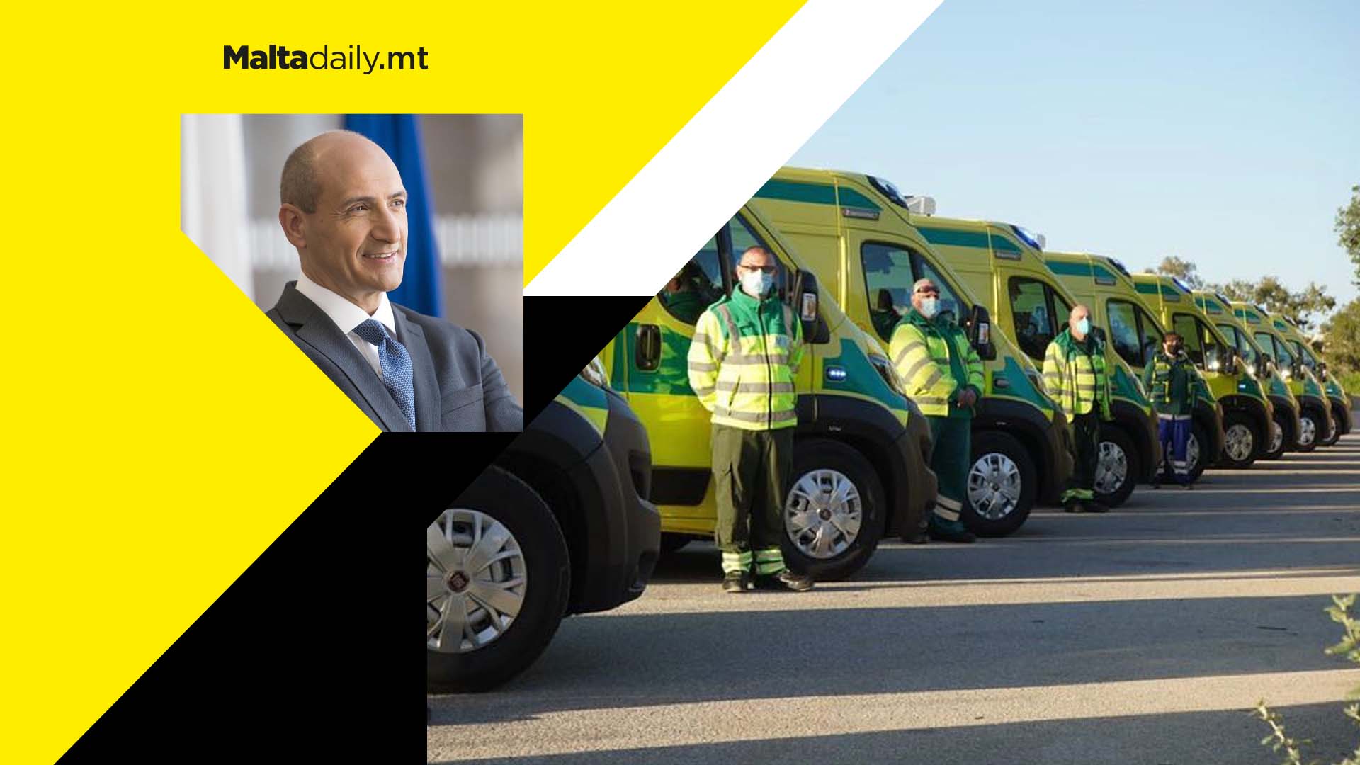 New fleet of ambulances inaugurated by Health Minister