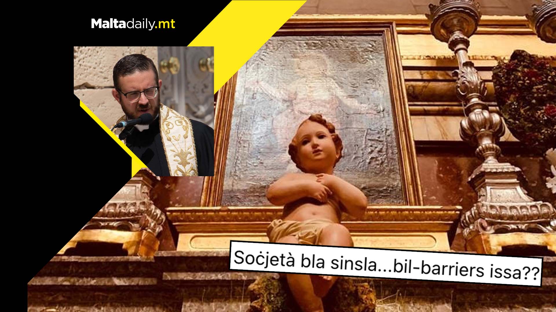 Authorities slammed by Tarxien priest over Baby Jesus Procession pandemic rules