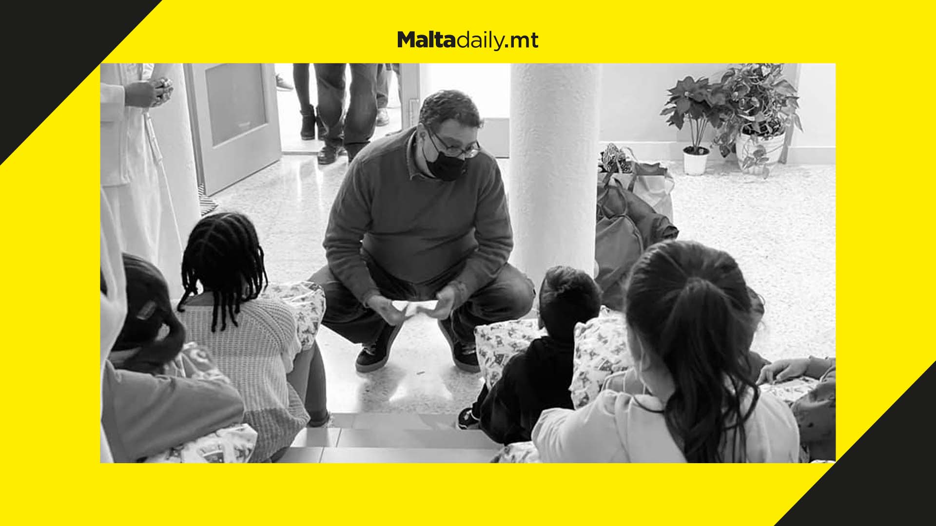 “This is the real Malta,” Adrian Delia shares touching charity story